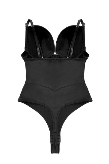Corset noir Tummy Control Butt Lifting Body Shapewear